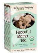 EARTH MAMA ANGEL BABY: Organic Peaceful Mama Tea 16 bag