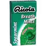 Breath Mints Spearmint 25 gm from RICOLA