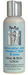 Alpha Lipoic Acid, VitC Ester&DMAE Hand&Body Lotion 4 fl oz from REVIVA