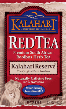 TEA,RESERVE ORIG ROOIBOS Case of 6 / 20 BAG from Kalahari
