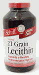 Lecithin 21 grain 250 softgels from SCHIFF/BIO FOODS
