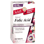 Folic Acid 400mcg 250 tabs from SCHIFF/BIO FOODS