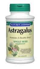NATURE'S ANSWER: Astragalus Root 90 caps