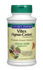 NATURE'S ANSWER: Vitex Agnus-Castus (Chastetree Berry) 90 caps