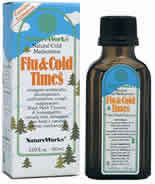 Flu & Cold Times Tincture 1.69 fl oz from NATUREWORKS
