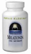 Melatonin 3 mg  Timed Release 60 tabs from SOURCE NATURALS