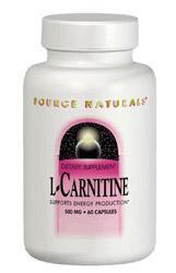 L-Carnitine 250 mg 30 caps from SOURCE NATURALS