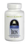 Iron Chelate 25 mg 100 tabs from SOURCE NATURALS
