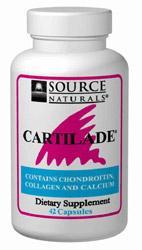 SOURCE NATURALS: Cartilade Shark Cartilage 740 mg 42 caps