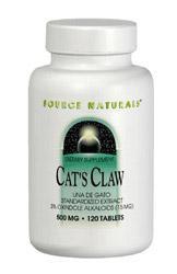 Cat's Claw 3% Standardized Ext. 30 tabs from SOURCE NATURALS