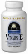 Vitamin E Succinate 400 IU 100 tabs from SOURCE NATURALS