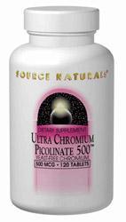 Ultra Chromium Picolinate 500, 60 tabs