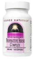 Phosphatidyl Serine Complex 500 mg 30 SG from SOURCE NATURALS