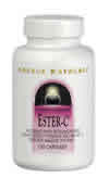 Ester-C 500mg w/Bioflavonoids 180 tabs from SOURCE NATURALS