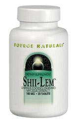 Shii-LEM 100 mg 20 tabs from SOURCE NATURALS