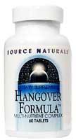 Source naturals - Hangover formula 120 tabs
