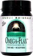 Omega-Flax 1000mg 90 SG from SOURCE NATURALS