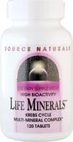 Life Minerals 120 tabs from SOURCE NATURALS