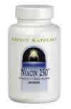 Niacin 250 100 tabs from SOURCE NATURALS