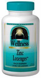 Wellness Zinc Lozenges 60 tabs from SOURCE NATURALS