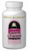 N-Acetyl L-Tyrosine 300 mg 30 tabs from SOURCE NATURALS