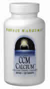 CCM Calcium 60 tabs from SOURCE NATURALS