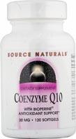 Coenzyme Q10 w/Bioperine 30 mg 60 sg from SOURCE NATURALS