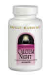 Calcium Night 60 tabs from SOURCE NATURALS
