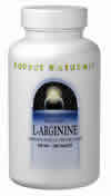 L-Arginine 500 mg 100 caps from SOURCE NATURALS