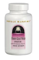 Horny Goat Weed 1000 mg 30 tabs from SOURCE NATURALS
