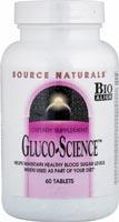 Gluco-Science 60 tabs from SOURCE NATURALS