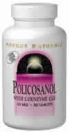 Policosanol with CoQ10 30 tabs from SOURCE NATURALS