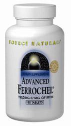 Advanced Ferrochel 90 tabs from SOURCE NATURALS