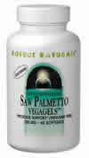 Saw Palmetto 320 mg Vegagels 30 vg from SOURCE NATURALS