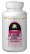 Advanced B-12 Complex 60 tabs from SOURCE NATURALS