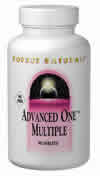 Advanced-One No Iron Multiple 30 tabs from SOURCE NATURALS