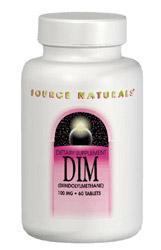 DIM (Diindolylmethane) 100 mg 30 tabs from SOURCE NATURALS