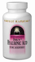 Hyaluronic Acid 70 mg 30 sg from SOURCE NATURALS