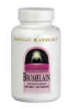 Bromelain 500 mg 600 GDU/G 60 tabs from SOURCE NATURALS