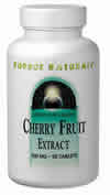 Cherry Fruit Extract 500 mg 90 tabs from SOURCE NATURALS