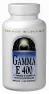 GAMMA E 400 Complex 30 softgels from SOURCE NATURALS