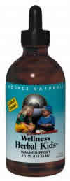Wellness Herbal Kids Liquid 4 oz from SOURCE NATURALS