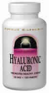Hyaluronic Acid 50MG 30 tabs from SOURCE NATURALS