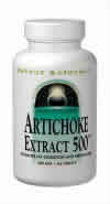 Artichoke Extract 500MG 45 tabs from SOURCE NATURALS