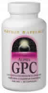 Alpha GPC 300 MG 30 caps from SOURCE NATURALS