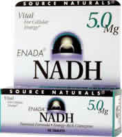 NADH 5 mg 60 tabs from SOURCE NATURALS