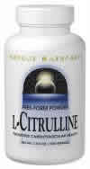 L-Citrulline 500mg 3.53 oz. from SOURCE NATURALS