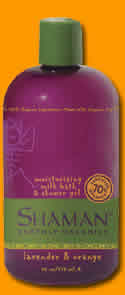 Bath & Shower Gel Moisturizing Milk Lavender & Orange 16 oz from SHAMAN EARTHLY ORGANICS
