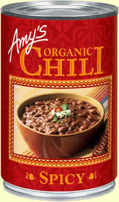 CHILI ORGANIC SPICY LOW SODIUM - 12 / 14.7 OZ from AMY'S