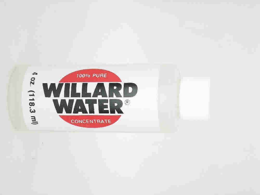 Willard water - Willards water - clear 4 fl oz